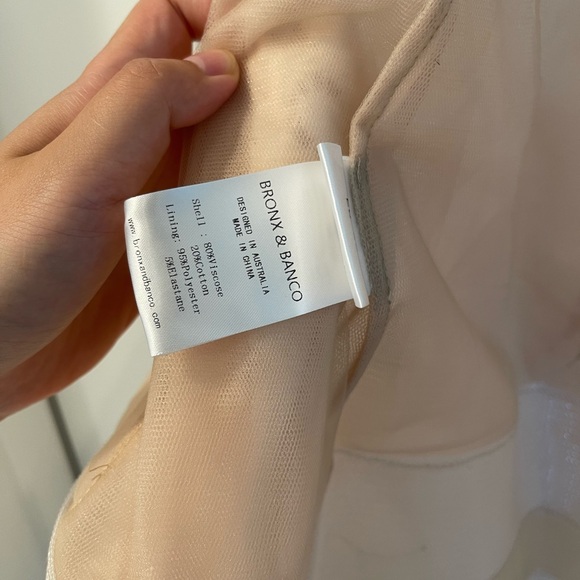 NEW BRONX AND BANCO Colette Lace Mini Dress - Picture 14 of 16